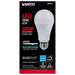 SATCO 15 Watt - A19 LED - Frosted - 4000K - Medium base - 220 deg. Beam Angle - 120 Volt S29817