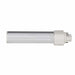 SATCO 9 Watt LED PL 4-Pin - 5000K - 1100 Lumens - G24q base - 50000 Average rated hours - 120 Deg. Beam Angle - Type A - Ballast dependent S29853