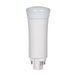 SATCO 9 Watt LED PL 4-Pin - 3000K - 1050 Lumens - G24q base - 50000 Average rated hours - 120 Deg. Beam Angle - Type A - Ballast dependent S29858