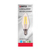 SATCO 4.5 Watt B11 LED - Clear - Candelabra base - 2700K - 350 Lumens - 120 Volt S29877