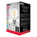 SATCO 5.5 Watt G25 LED - Clear - Medium base - 2700K - 500 Lumens - 120 Volt S29878