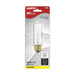 SATCO 25 Watt T10 Incandescent - Clear - 2000 Average rated hours - 200 Lumens - Medium base - 120 Volt - Carded S3700