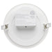 SATCO 11.6W LED 5-6" Downlight - Edge-lit - 5000K - 120 volt - Dimmable S39059