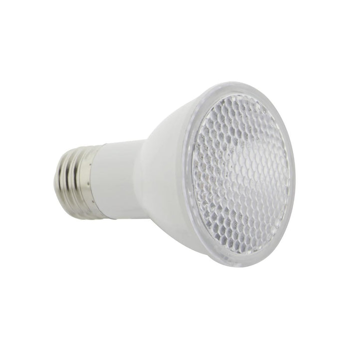 6.5 Watt - PAR20 LED - Amber color - 40 deg. Beam Angle - Medium base - 120 Volt - Turtle Friendly - 6-Pack