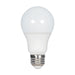 SATCO 9.5 Watt - A19 LED - Frosted - 2700K - Medium base - 220 deg. Beam Angle - 120 Volt - Non-Dimmable - 4-Pack S39596