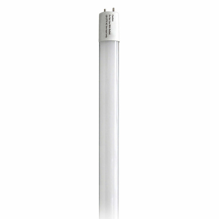 SATCO 17 Watt T8 LED - 4Ft - 3500K - Medium Bi Pin base - 50000 Average rated hours - 2100 Lumens - Type B - Ballast Bypass - Single or Double Ended Wiring - 25-Pack S39905