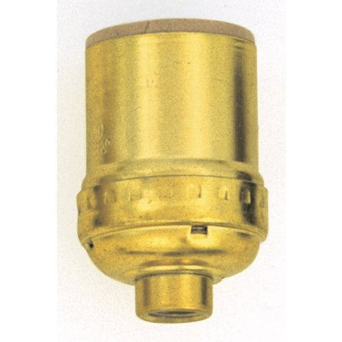 SATCO KEYLESS BR GILT STD SOCKET S70-420