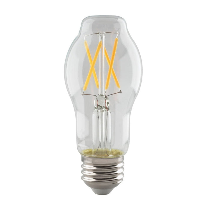 SATCO 5.5 Watt BT15 LED - Clear - Medium base - 2700K - 500 Lumens - 120 Volt S8559