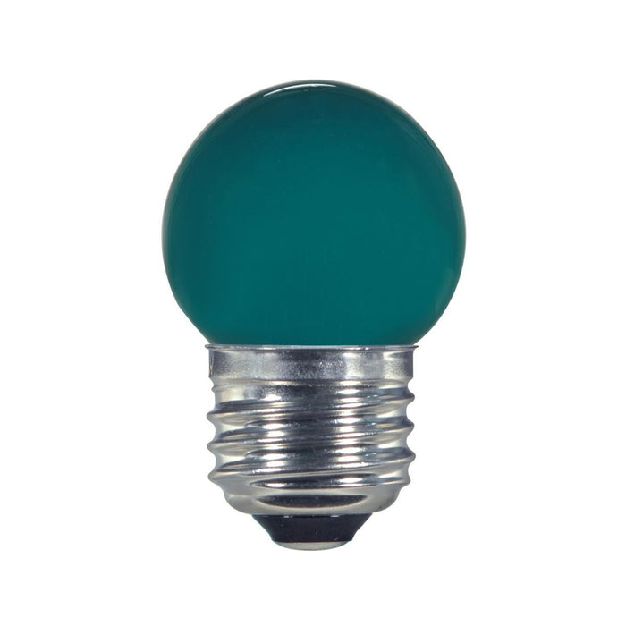 1.2 Watt LED - S11 - Ceramic Green - Medium base - 120 Volt - Carded - 12-Pack