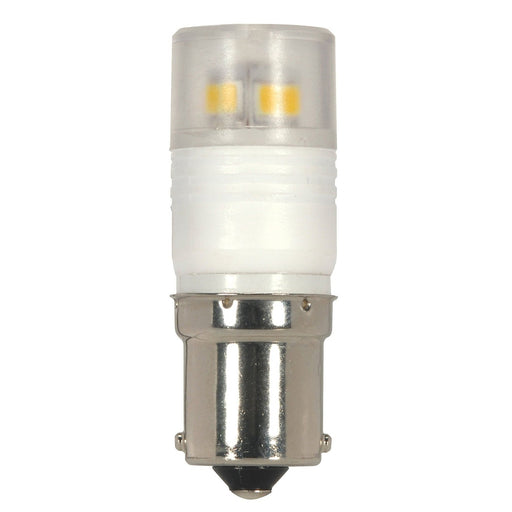 SATCO 2.3 Watt - T3 Repl. LED - 5000K - Bayonet Single Contact Base - 360 deg. Beam Angle - 12 Volt S9223