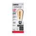 SATCO 2.5 Watt ST19 LED - Transparent Amber - Medium base - 2000K - 220 Lumens - 120 Volt S9577