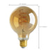 SATCO 4.5 Watt G30 LED - Amber - Medium base - 2000K - 240 Lumens - 120 Volt S9968