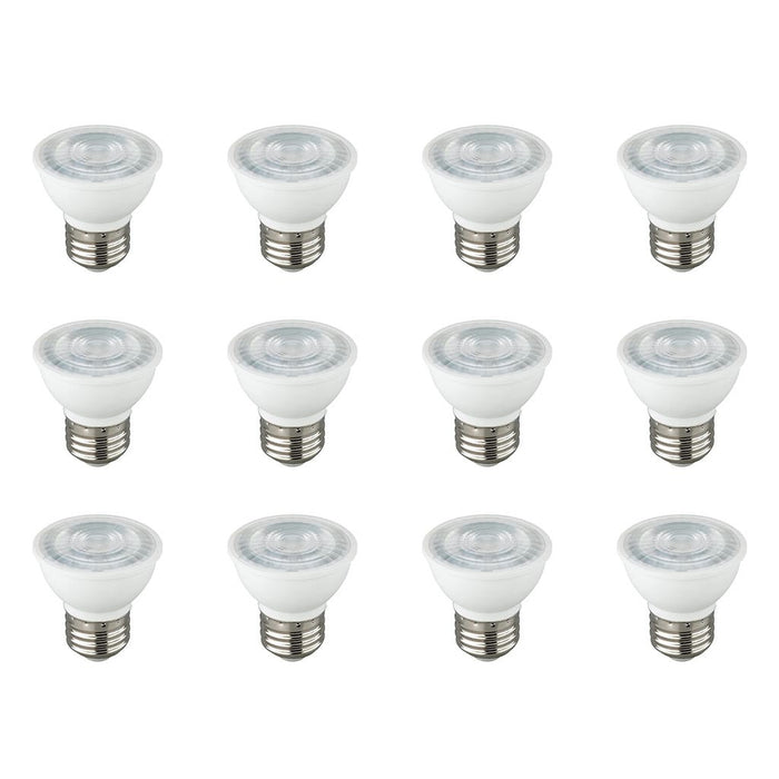 6.5W - LED MR16 - 3000K - 40' beam spread - Medium base - 120V - 12-Pack