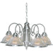 NUVO 5 LIGHT 22" CHANDELIER