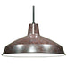 NUVO 1 LIGHT WAREHOUSE SHADE PENDANT SF76-662