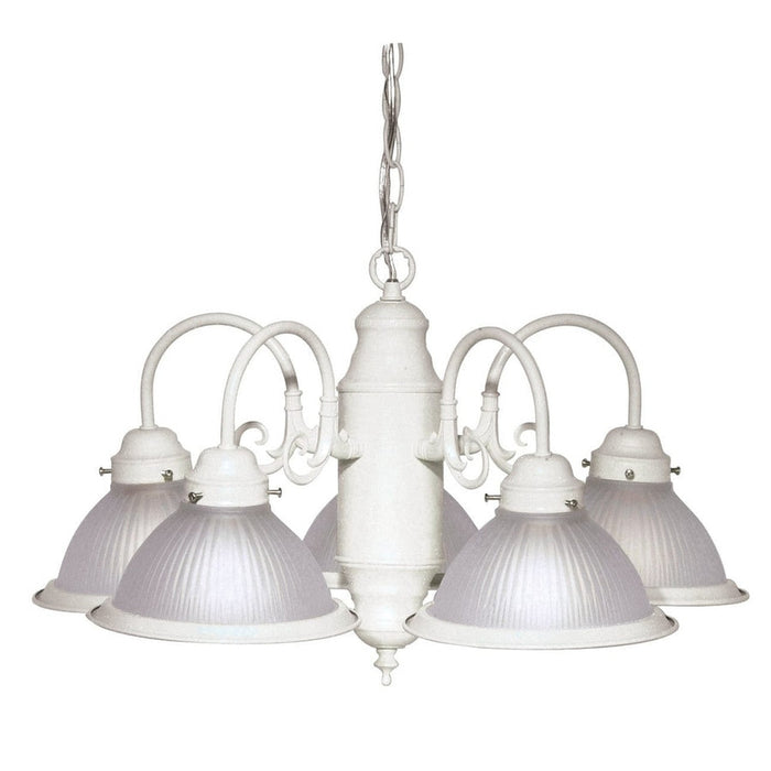 NUVO 5 LIGHT 22" CHANDELIER