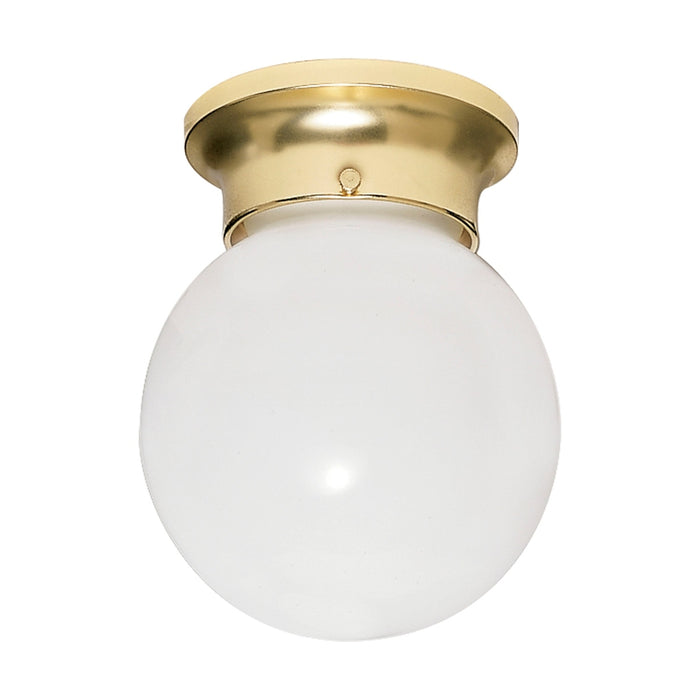 1 LIGHT 6" BALL FIXTURE