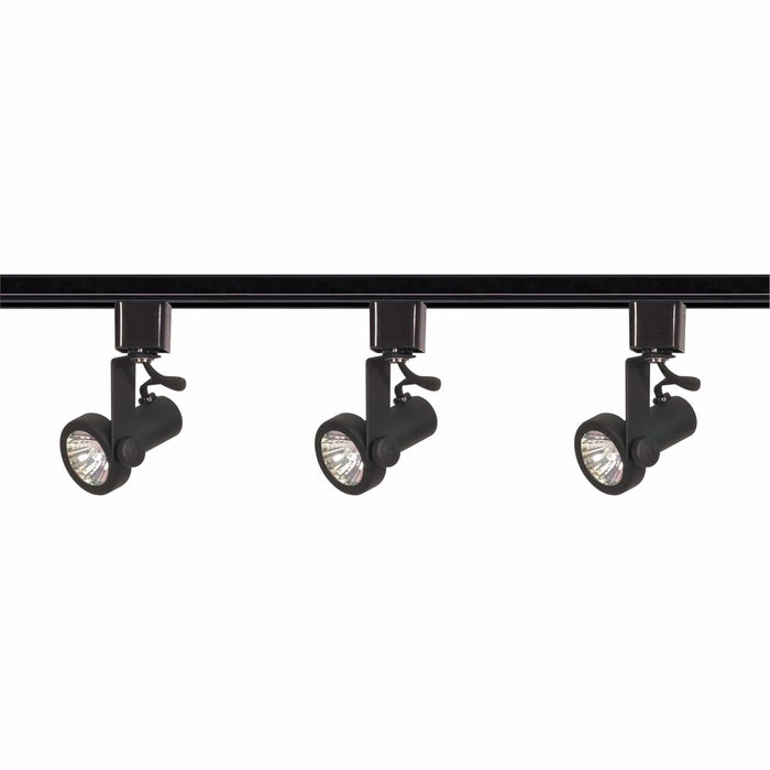 NUVO 3 LIGHT TRACK KIT GMBAL RING MR16 BLACK TK352