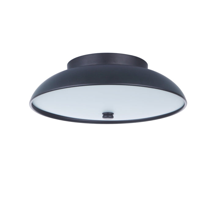 Soul 1 Light 10.5" LED Flushmount in Flat Black