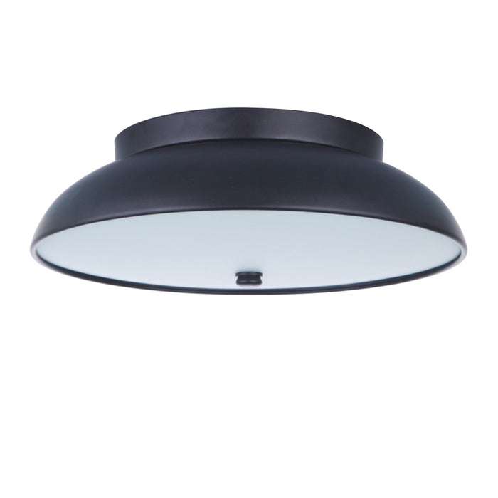 Soul 1 Light 12.5" LED Flushmount in Flat Black