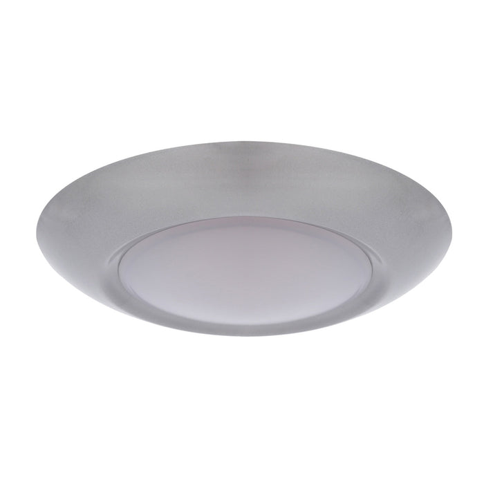 Slim Line 1 Light 11" LED Flushmount in Brushed Satin Nickel