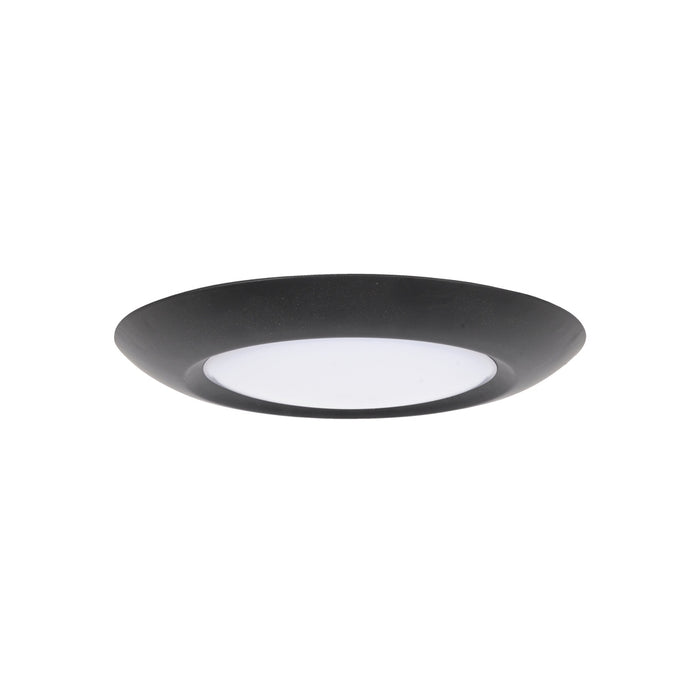 Slim Line 1 Light 11" LED Flushmount in Flat Black