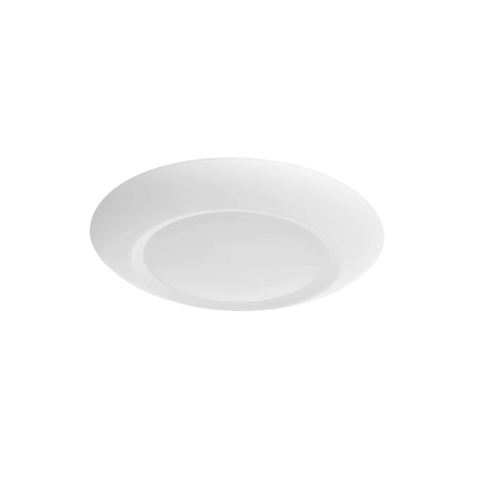 Slim Line 1 Light 11" LED Flushmount in White