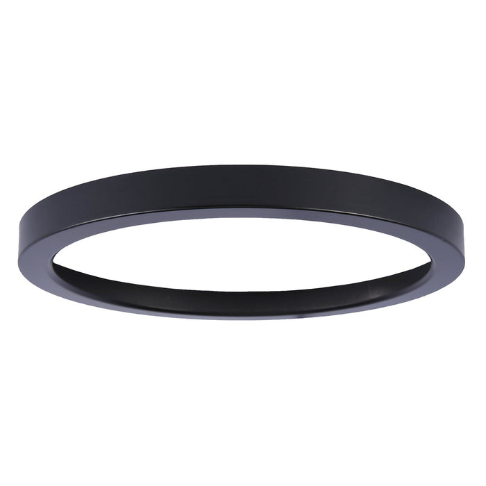 7" Optional Flushmount Trim in Flat Black