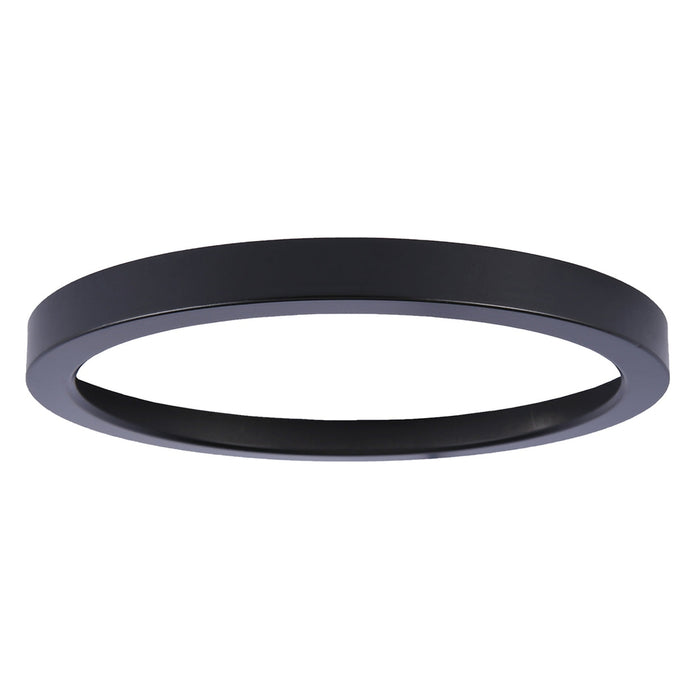 9" Optional Flushmount Trim in Flat Black