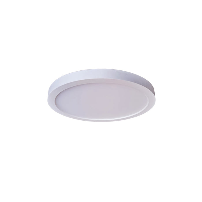 9" Slim Line LED Flushmount in White