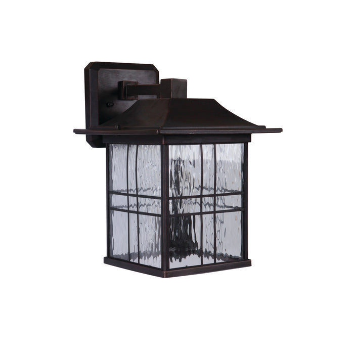 Dorset 2 Light Medium Outdoor Wall Lantern in Aged Bronze Brushed