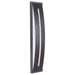 Craftmade Luna 1 Light Medium LED Outdoor Pocket Sconce in Midnight