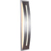 Craftmade Luna 1 Light Medium LED Outdoor Pocket Sconce in Satin Aluminum
