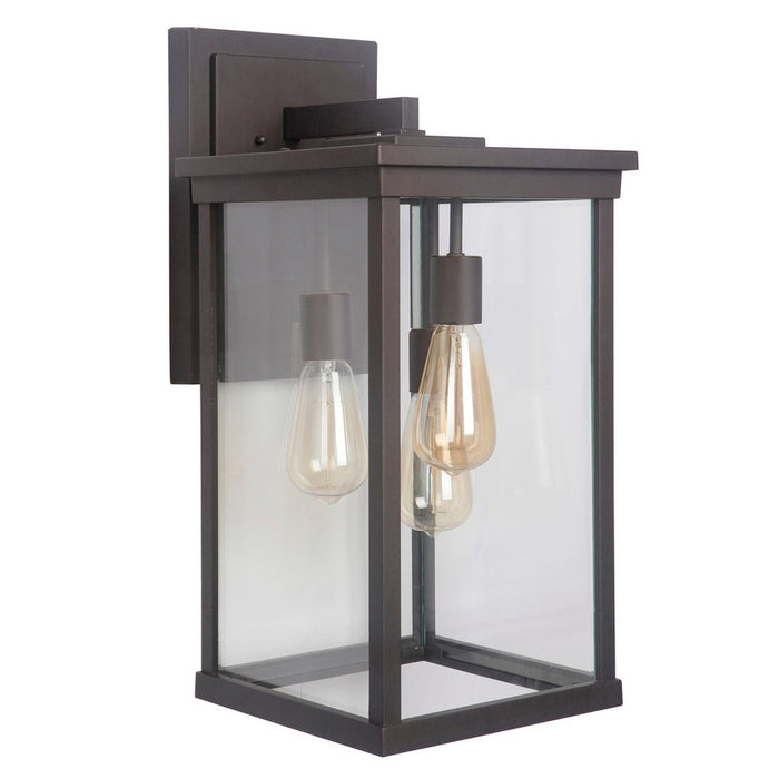 Riviera III 3 Light Extra Large Outdoor Wall Lantern in Oiled Bronze Outdoor