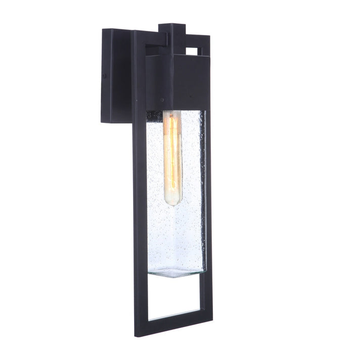 Perimeter 1 Light Medium Outdoor Wall Lantern in Midnight