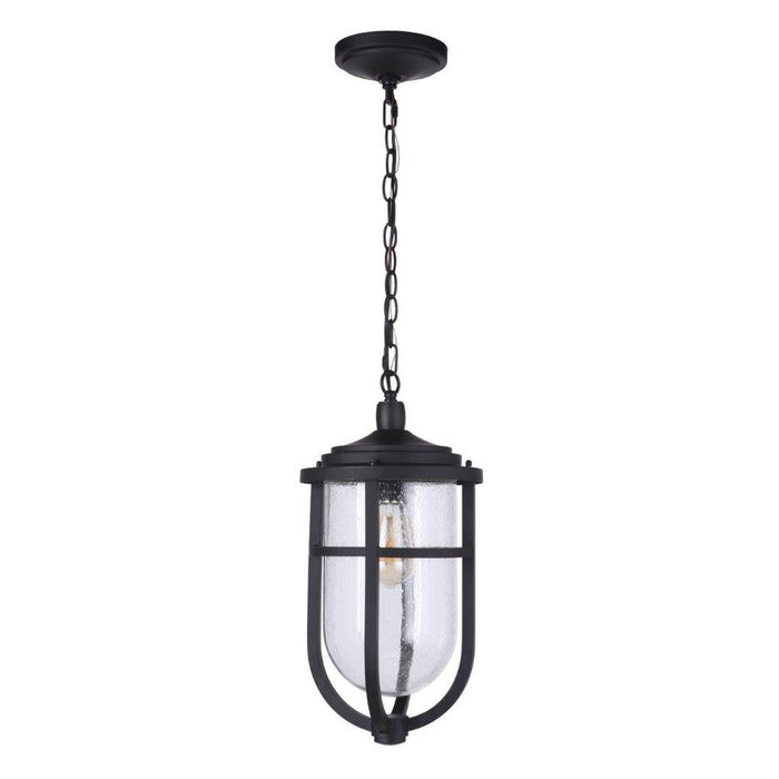 Voyage 1 Light Outdoor Pendant in Midnight