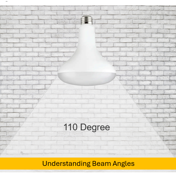 LED BR40 Flood 13W 5000K Dimmable 80+ CRI 1100 Lumen White Housing (Essential Series) (6-Pack)