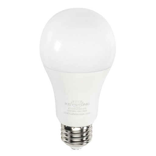 Keystone A19 Omni-Directional Bulb, 100W Equivalent, E26 Medium Base, 3500K, 80 CRI, Generation 3 KT-LED13A19-O-835 /G2
