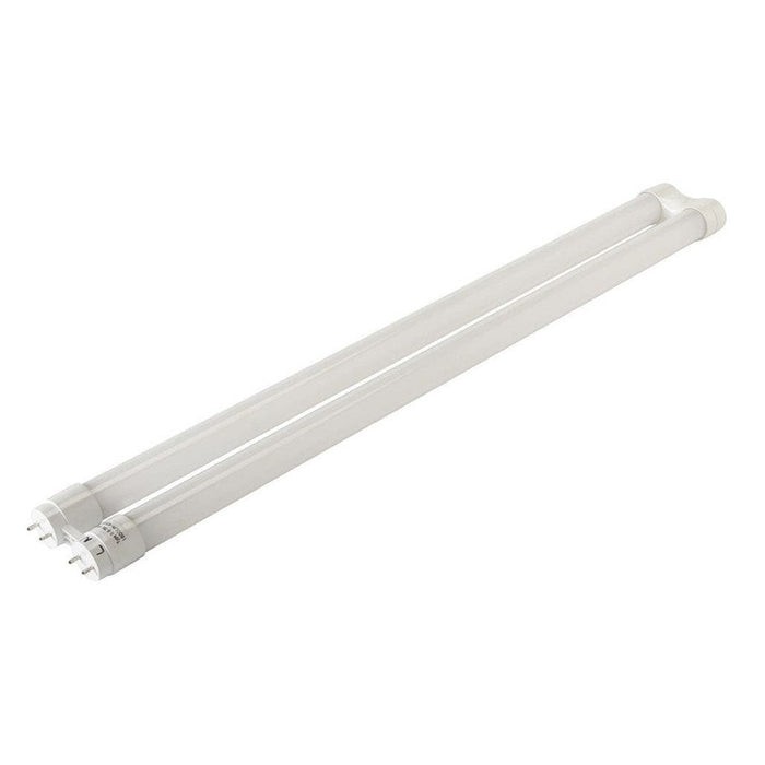 Keystone 15W LED T8 Tube. Glass Construction, 120-277V Input: Direct Drive, 1 5/8" U-Bend, 4000K KT-LED15T8-U1G-840-D-CP