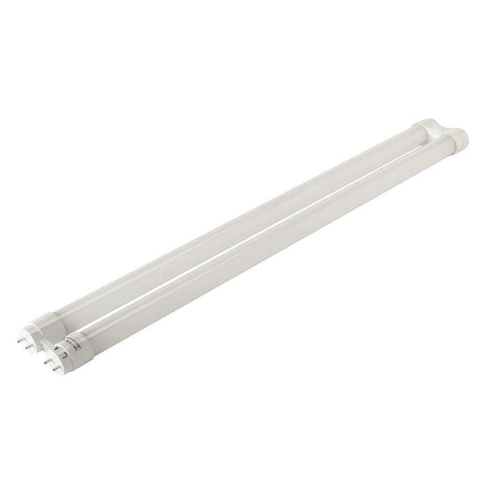 Keystone 15W LED T8 Tube. Glass Construction, 120-277V Input: Direct Drive, 1 5/8" U-Bend, 3500K KT-LED15T8-U1G-835-D-CP