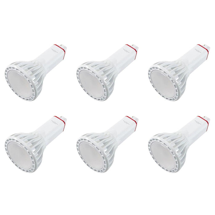 16W 2-pin Compact LED Lamp, Vertical Orientation, 120-277V Input, G24d Base, 5000K