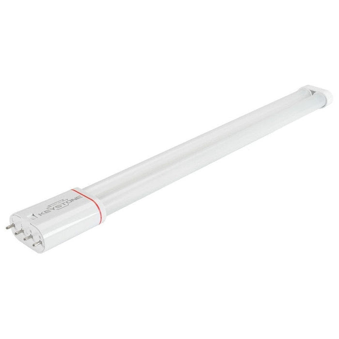 Keystone 16W LED PLL Tube, 2G11 Base, Glass Coated Construction, 120-277V Input, 16.5" Long, 4000K KT-LED16PLL-16GC-840-D