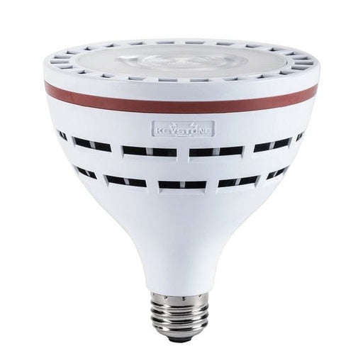 Keystone Commercial PAR38 LED lamp, 18W, E26 base, 4000K, 120-277V Input, Standard Flood KT-LED18PAR38-F-840