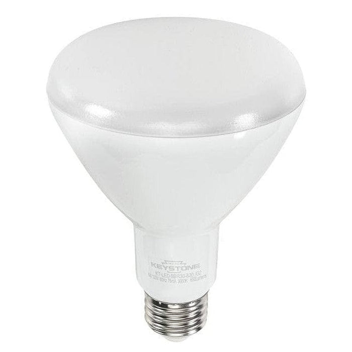 Keystone BR30 Flood, 65W Equivalent, 100 Deg Beam Angle, E26 Medium Base, 3500K, 80 CRI KT-LED8BR30-835 /G2