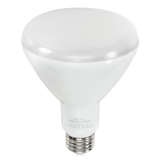 Keystone BR30 Flood, 65W Equivalent, 100 Deg Beam Angle, E26 Medium Base, 4000K, 80 CRI KT-LED8BR30-840 /G2