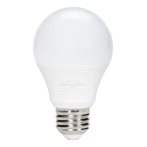 Keystone A19 Omni-Directional Bulb, 40W Equivalent, E26 Medium Base, 5000K, 80 CRI, Generation 3 KT-LED6A19-O-850 /G3