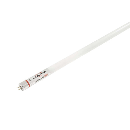 Keystone 12W LED T5 HE Tube, Shatter-Proof Coated Glass, 120-277V Input, 3 ft., 4000K, Direct Drive, Single or Double Ended, 80+CRI, Gen 2 KT-LED12T5HE-36GC-840-DX2 /G2